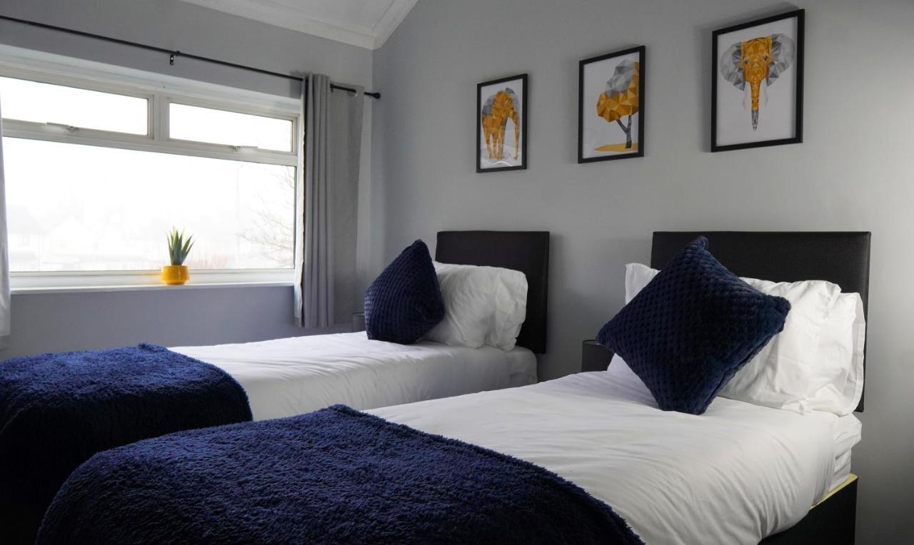 Portobello House - Four Bedroom House Perfect For Contractors - Sleeps 6 - Free Parking Wolverhampton Eksteriør bilde